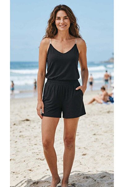 Nikitas Design Strappy Burumuk Fabric Shorts Set