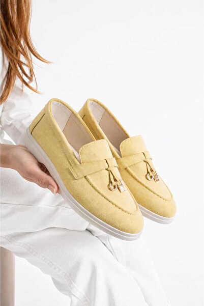 Katrina shoes Daily Wear Γυναικεία Loafer Suede Παπούτσια