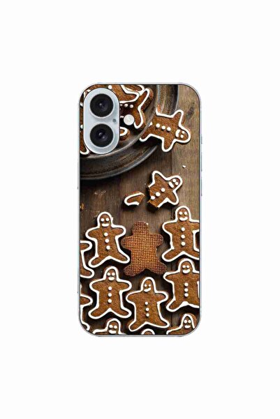 OEM Θήκη συμβατή με Apple iPhone 16 από σιλικόνη gel TPU με χριστουγεννιάτικο...