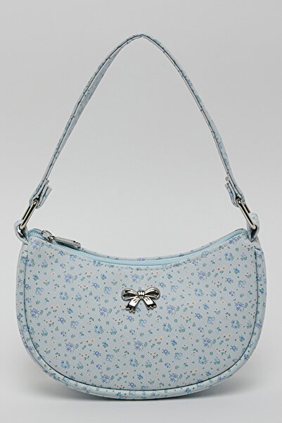 R&B Floral Print Shoulder Bag