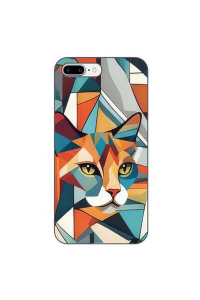 OEM Husa compatibila cu Apple iPhone 7 Plus, 8 Plus Silicon Gel Tpu Model Cub...