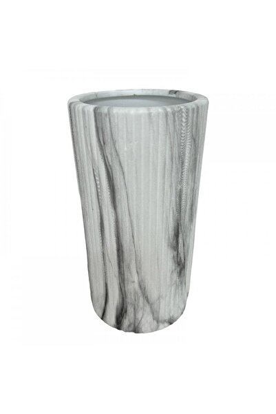OEM Vaza Ceramica Marmorata Cu Striatii