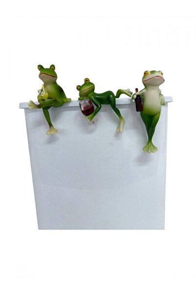 OEM Figurine Din Rasina Broscute Haioase 3/Set