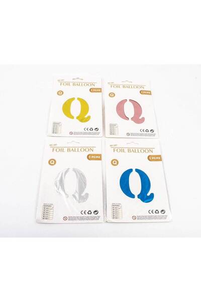 OEM Foil Balloon Letter "Q" 40cm Gold