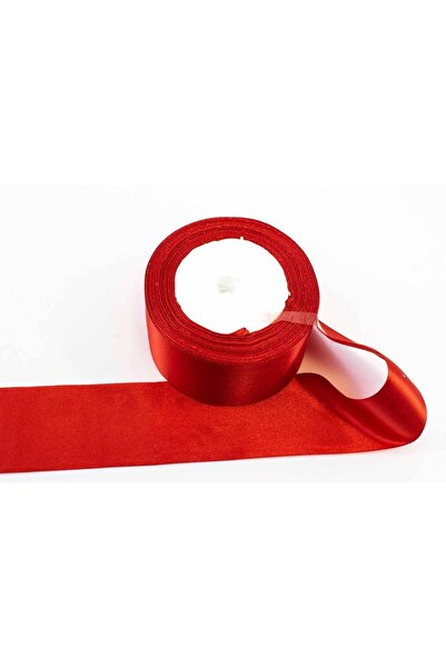 OEM Satin Ribbon 5cm/22m Red 026