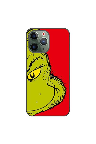 OEM Husa compatibila cu Apple iPhone 11 Pro Silicon Gel Tpu Model Craciun Gri...