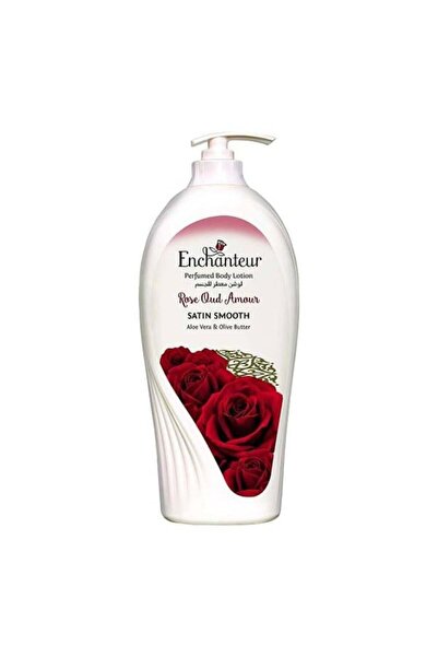 ENCHANTEUR لوشن الجسم موستر سيلك روز عود أمور من انشانتير - 750 مل