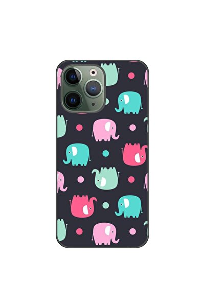 OEM Husa compatibila cu Apple iPhone 11 Pro Silicon Gel Tpu Model Pattern Ele...