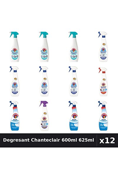 Chanteclair Set 12 Degresant Universal 600ml 625ml - Anti-Miros, Bicarbonat, ...