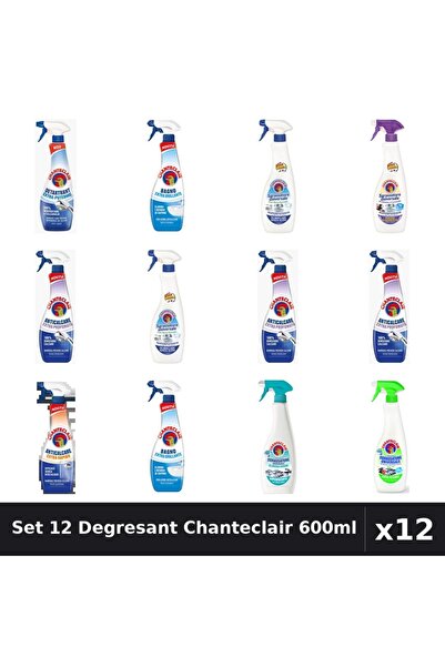 Chanteclair Set 12 Degresant Universal 600ml - Anti-Miros, Bicarbonat, Extra ...