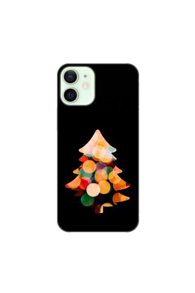 OEM Husa compatibila cu Apple iPhone 12 Mini Silicon Gel Tpu Model Craciun Br...