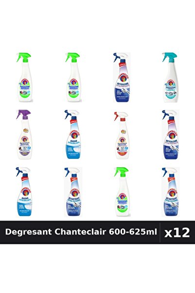 Chanteclair Set 12 Degresant Universal 600-625ml - Lamaie, Lavanda, Marsilia,...