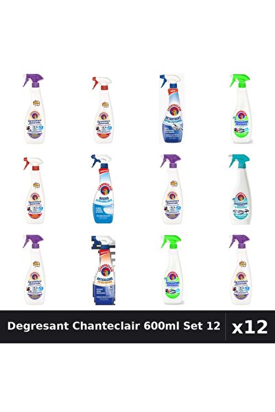 Chanteclair Set 12 Degresant Universal 600-625ml - Mosc, Marsilia, Lămâie, An...