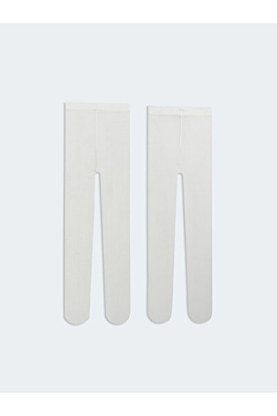 LC Waikiki Sparkling Choices by Shining Store Classicgirls' Tights 2-Pack