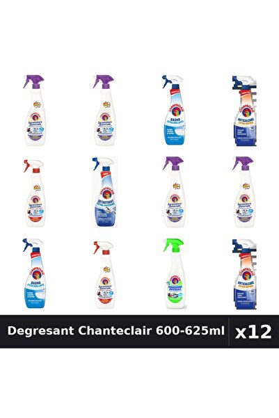 Chanteclair Set 12 Degresant Universal 600-625ml - Lavanda, Marsilia, Lamaie,...