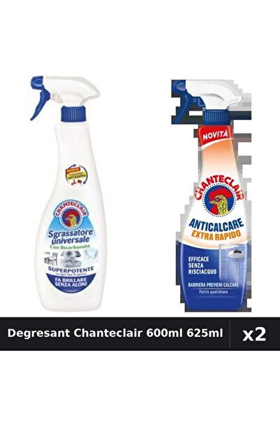 Chanteclair Set 2 Degresant Universal 600ml, 625ml - Bicarbonat, Extra Rapid