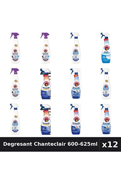 Chanteclair Set 12 Degresant Universal 600-625ml - Lavanda, Bicarbonat, Mosc,...