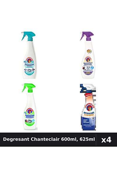 Chanteclair Set 4 Degresant Universal 600ml, 625ml - Lavanda, Lamaie, Anti-Miros