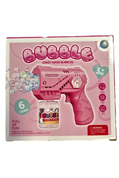 BUBBLE GUN Soap bubble gun C7-40 pink