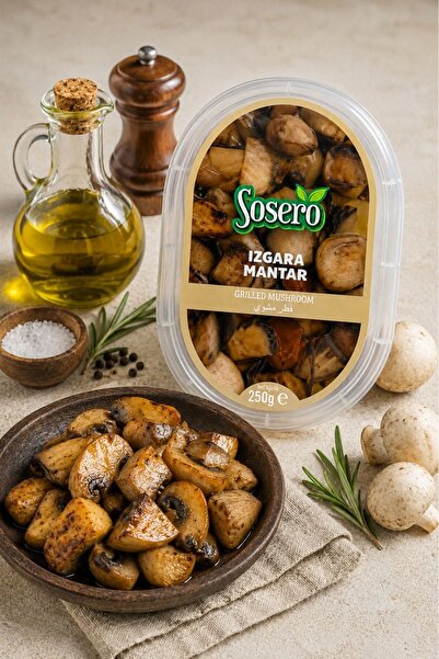 Sosero Izgara Mantar 250 gr Vakum Tabak