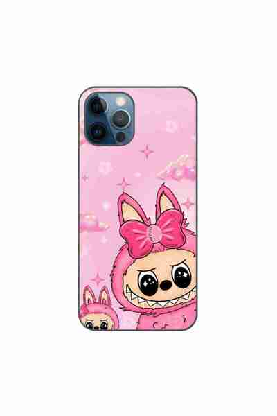OEM Husa compatibila cu Apple iPhone 12 Pro Max Silicon Gel Tpu Model Labubu ...
