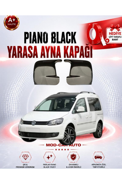 MODxAUTO VOLKSWAGEN CADDY 2005-2014 YARASA AYNA KAPAĞI P.BLACK