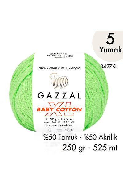 Gazzal Baby Cotton XL 3427XL