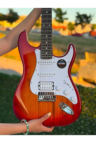 Auster AS100PRO Profesyonel Elektro Gitar - (Nota Müzik Okulu)