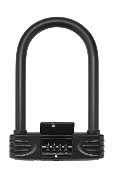 Arabest Bike U Lock,16mm,Heavy-Duty,Anti-Theft,4-Digit Combination,High-Secur...