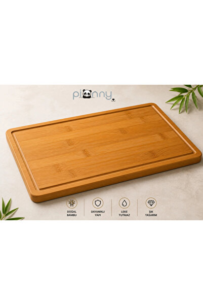 pionny Bamboo Thick Cutting Board and Steak Board 40X30 cm