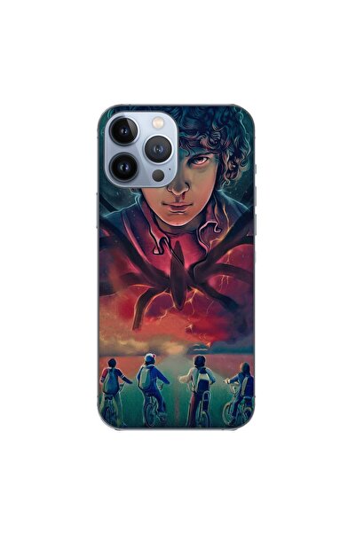 OEM Husa compatibila cu Apple iPhone 13 Pro Max Silicon Gel Tpu Model Strange...