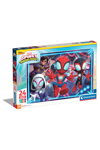 CLEMENTONI Παιδικό Παζλ Maxi Super Color Marvel Spidey Και Οι Απίθανοι Φίλοι ...