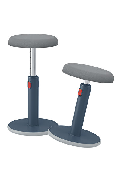 Leitz Ergonomic chair for sitting/standing position anthracite gray