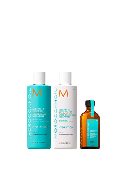 Moroccanoil Σετ Moroccanoil: Ενυδάτωση, Χωρίς Παραβέν, Μαλακτική Κρέμα Μαλλιώ...