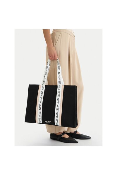 Nine West Γυναικεία Τσάντα Μαύρη