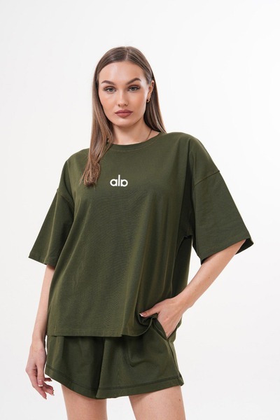 ZAVIXO Women's Oversize 100% Cotton T-Shirt Comfortable Casual Stylish Style