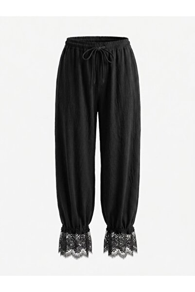 OlaFre Lace Detail Pants