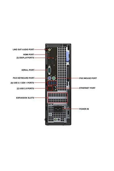 Dell refurbished Dell, OPTIPLEX 5050, Intel Core i3-7100, 3.90 GHz, HDD: 500 ...