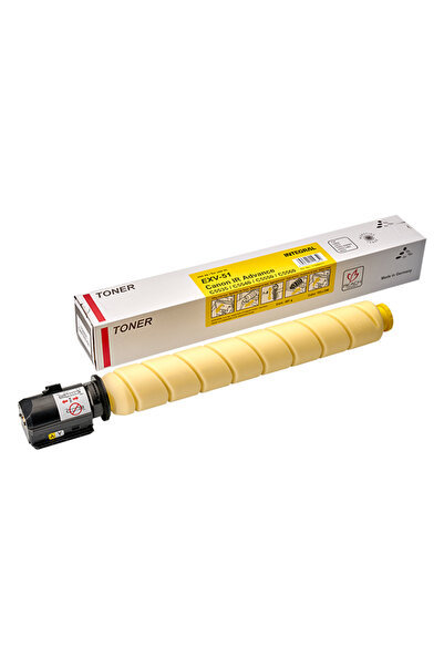 Canon Cartus toner iR-ADV C5535/5540/5550/5560 - C-EXV51 Yellow - compatibil ...