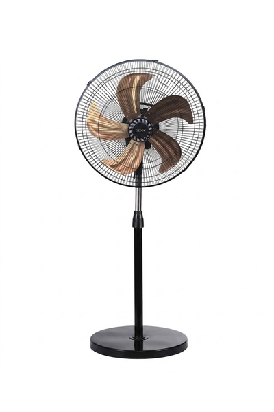 Primo Plus DX2646 Stand Powerful Fan – 65W Electric Pedestal Fan with 5 Alumi...