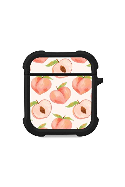 Sonique Θήκη Σιλικόνης Fruit Series για AirPods 1/2 Ροδάκινο