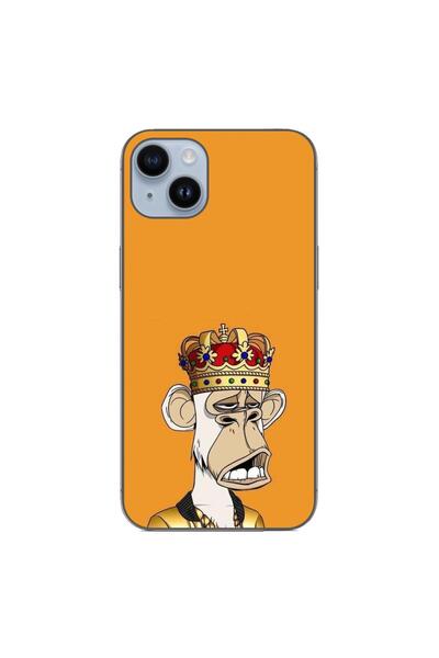 OEM Husa compatibila cu Apple iPhone 15 Plus Silicon Gel Tpu Model NFT Royal Ape
