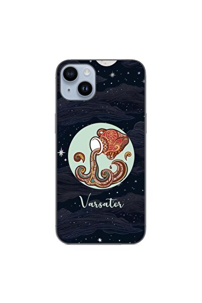 OEM Θήκη συμβατή με Apple iPhone 15 Plus από σιλικόνη gel TPU με σχέδιο Ωροσκ...