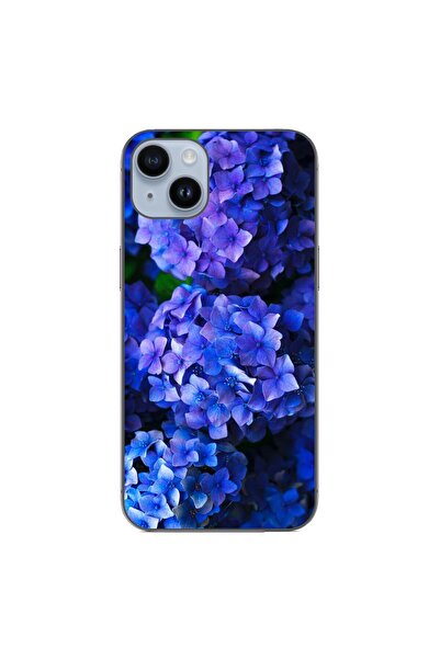 OEM Husa compatibila cu Apple iPhone 15 Plus Silicon Gel Tpu Model Hortensii
