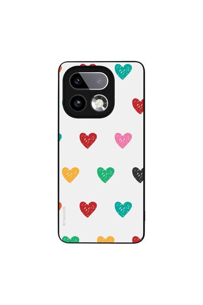 Sonique Θήκη Heart Series για Realme 16 Pro Plus Λευκό 02