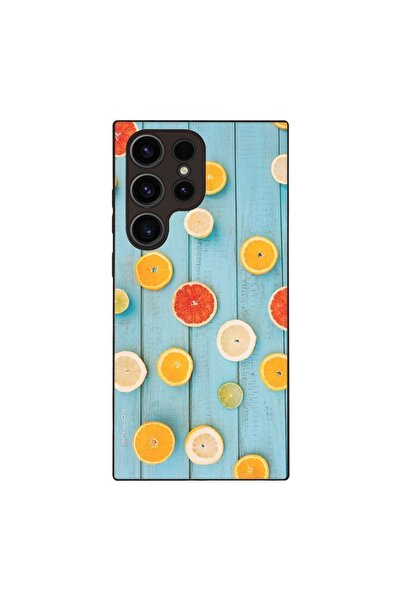 Sonique Θήκη Fruit Series για Samsung Galaxy S23 Ultra Γκρέιπφρουτ