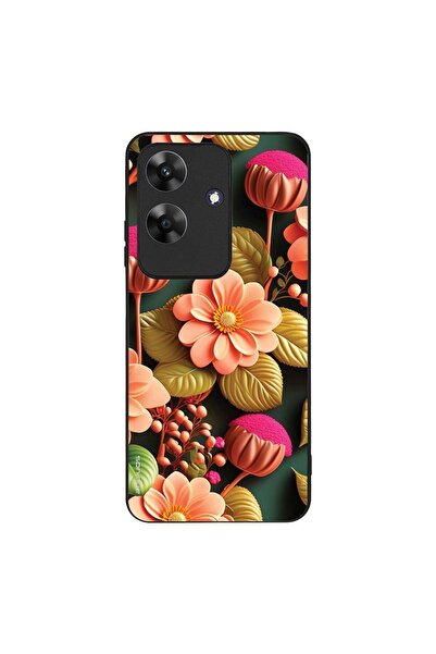 Sonique Θήκη 3D Flower Series για Realme Note 60 4G Σομόν