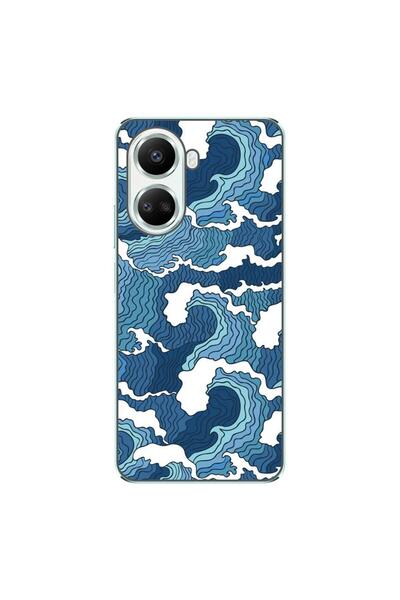 OEM Husa compatibila cu Huawei Nova 10 SE Silicon Gel Tpu Model Crazy Waves