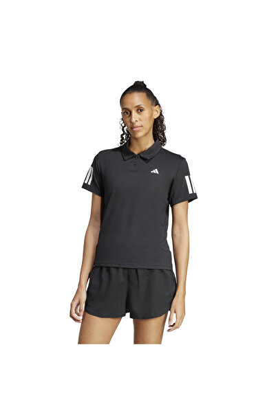 adidas Club Women's Black Polo Neck T-Shirt