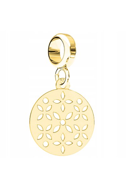 Larezo Pandantiv Tip Charm Pentru Bratari Modulare, Argint 925 Placat Cu Aur ...